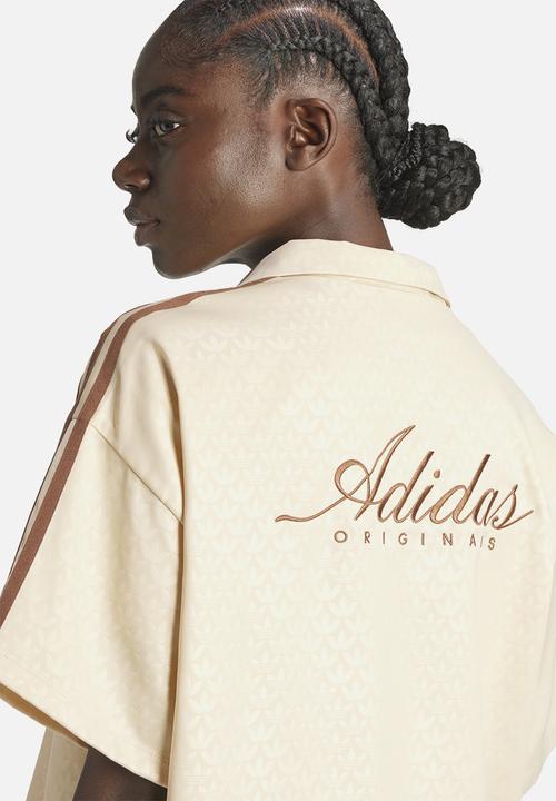 adidas Originals - Monogram shirt - crystal sand