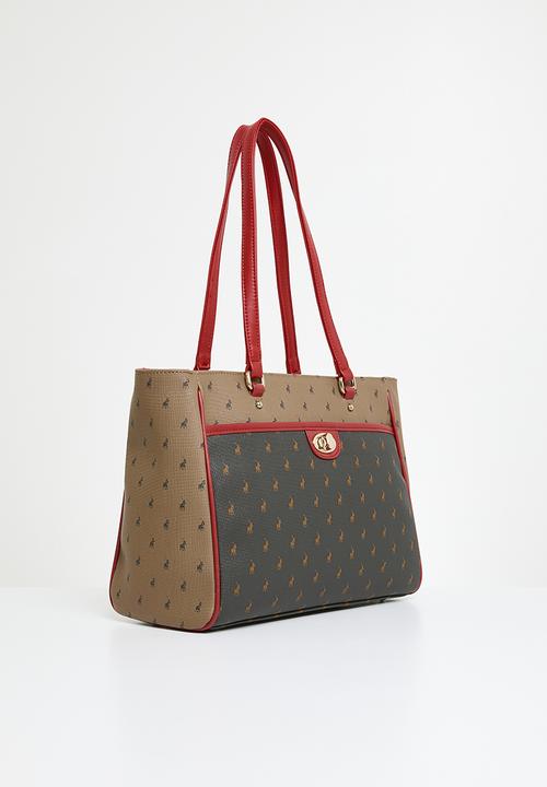 POLO - Peninsula tote bag - red