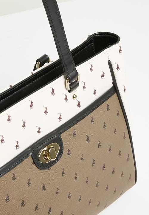 POLO - Peninsula tote bag - black