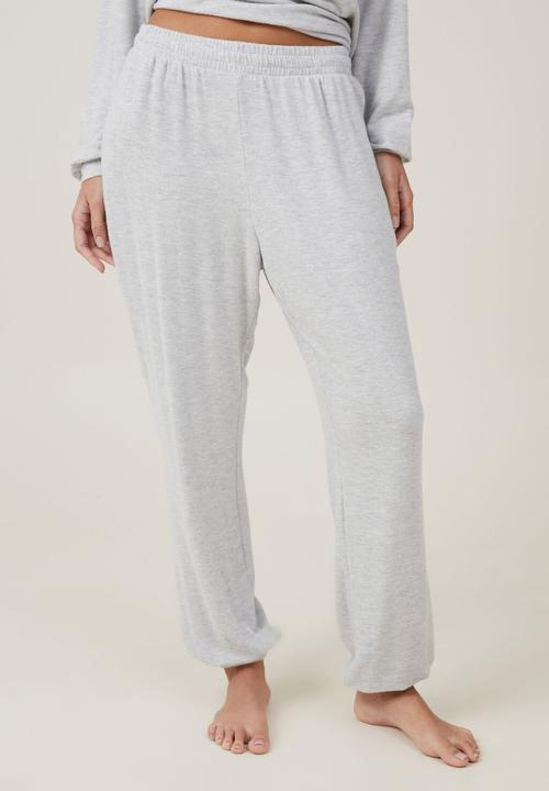 Cotton On - Super Soft Long Sleeve Top - Light Grey Marle
