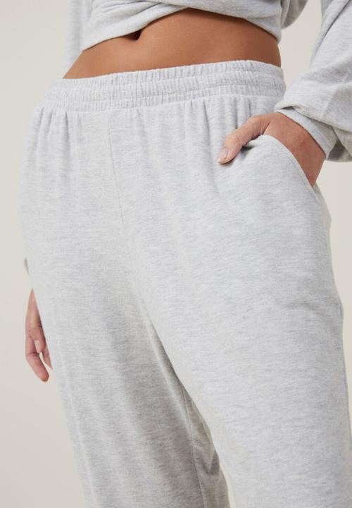 Cotton On - Super Soft Long Sleeve Top - Light Grey Marle