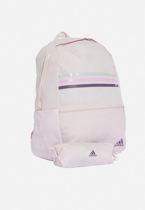 adidas Performance - Classic Horizontal 3-Stripes Backpack-violet
