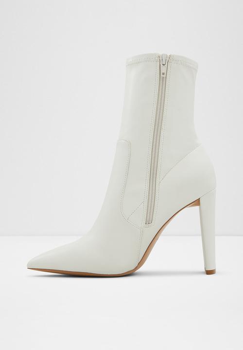 ALDO - Dove ankel boot - white & bone