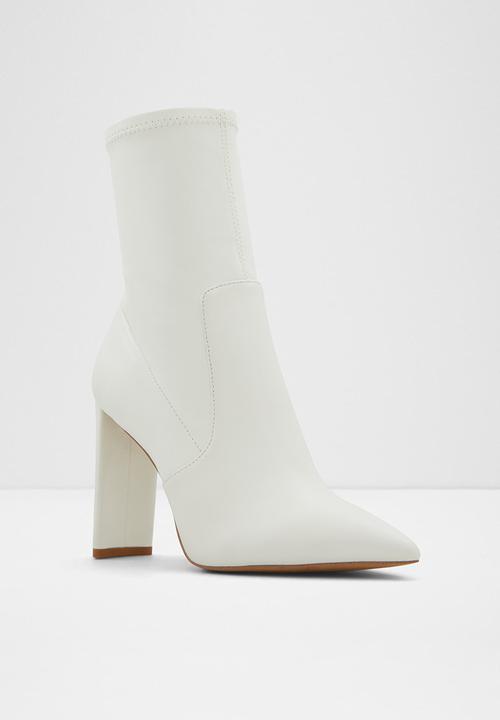 ALDO - Dove ankel boot - white & bone