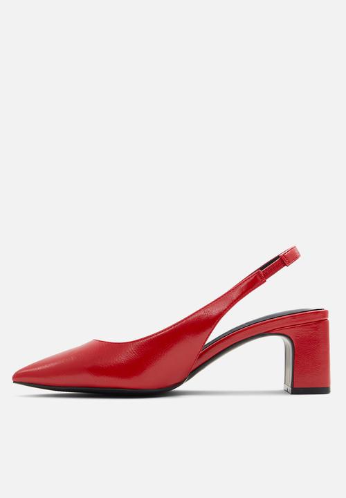 Call It Spring - Rozalia slingback heel - red