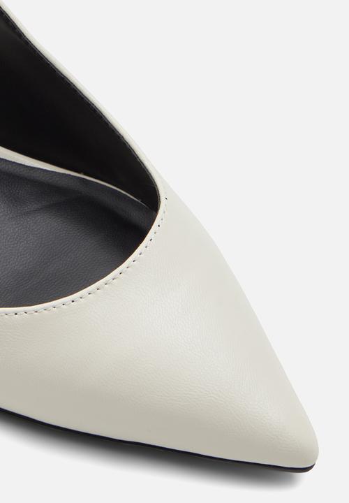 Call It Spring - Rozalia slingback heel - white