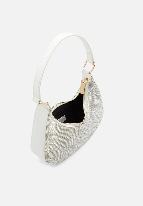 Call It Spring - Shiny shoulder bag - white