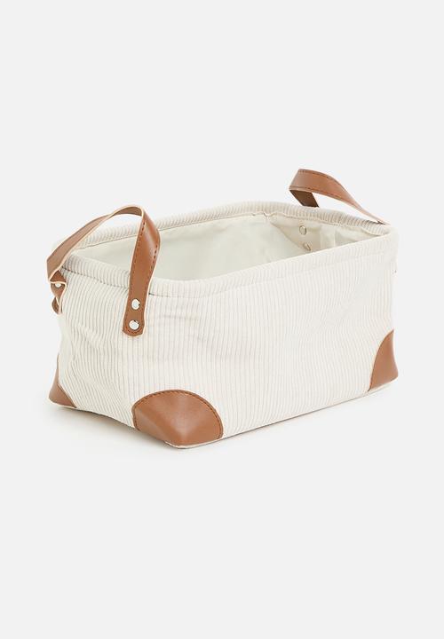 Storage Solutions - Cloth storage bin small - natural