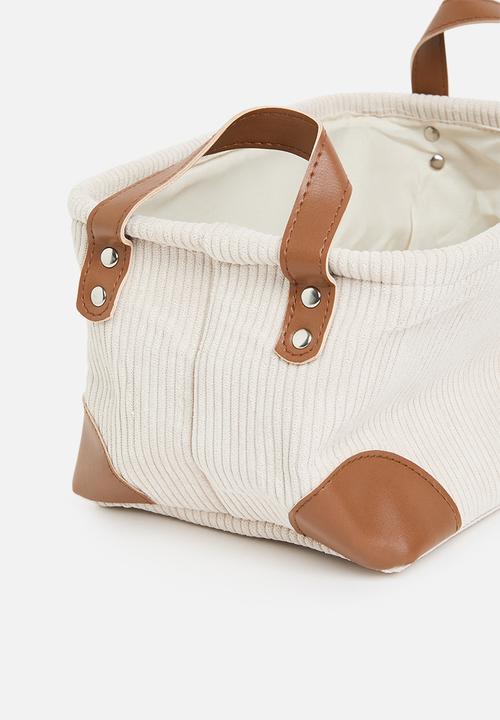 Storage Solutions - Cloth storage bin small - natural