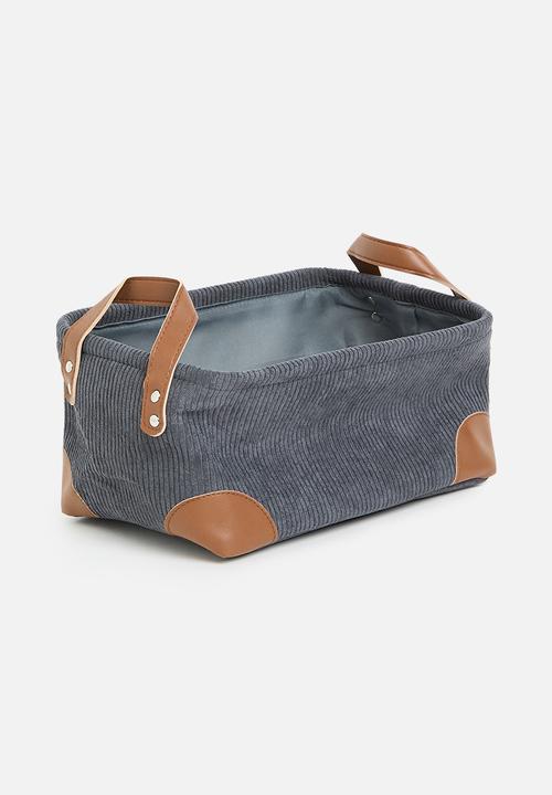 Storage Solutions - Cloth storage bin small - charcoal