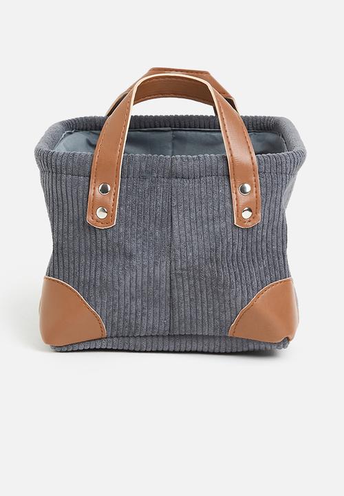 Storage Solutions - Cloth storage bin small - charcoal
