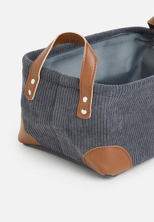 Storage Solutions - Cloth storage bin small - charcoal