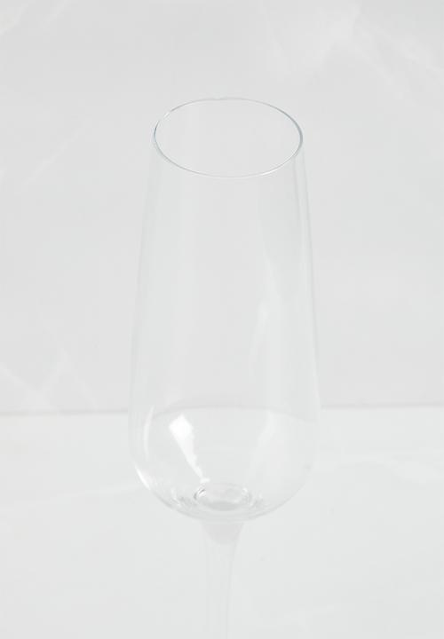 Sixth Floor - Crystal Champagne Glass set of 4 210ml - Clear