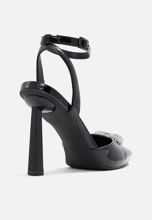 Call It Spring - Angellina ankle strap heel - black