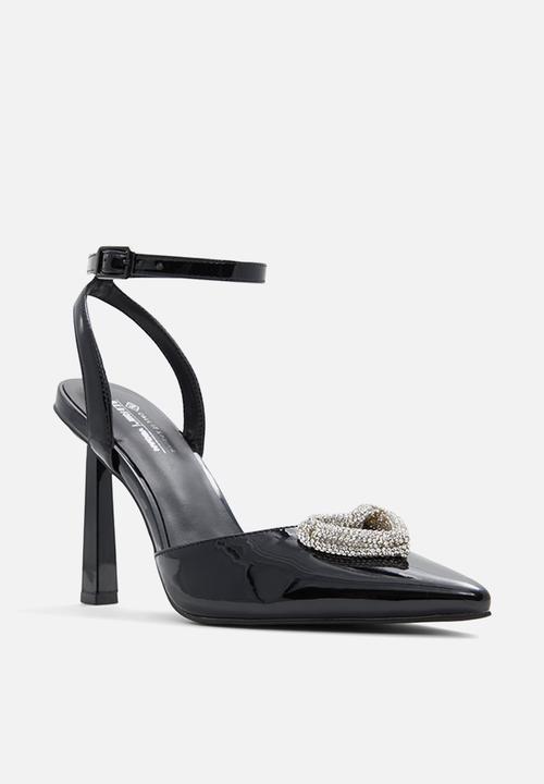 Call It Spring - Angellina ankle strap heel - black