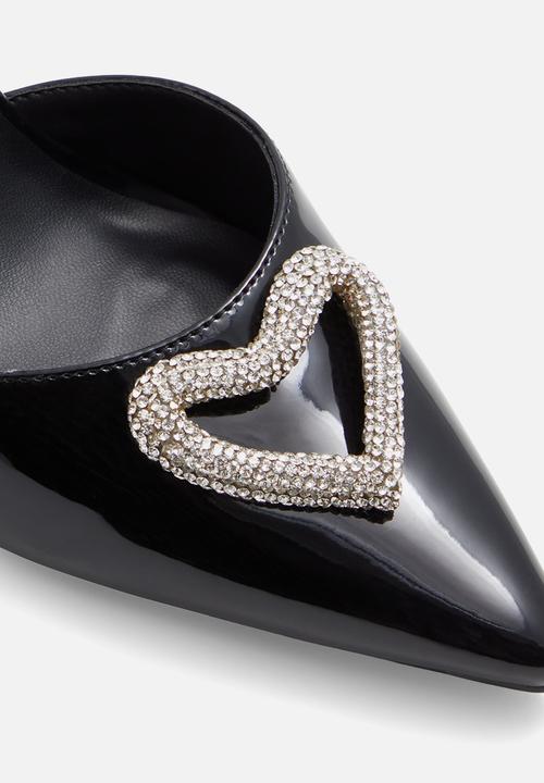 Call It Spring - Angellina ankle strap heel - black