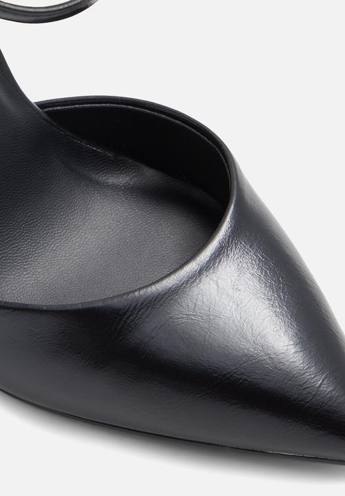 Call It Spring - Biancah ankle strap heel - black