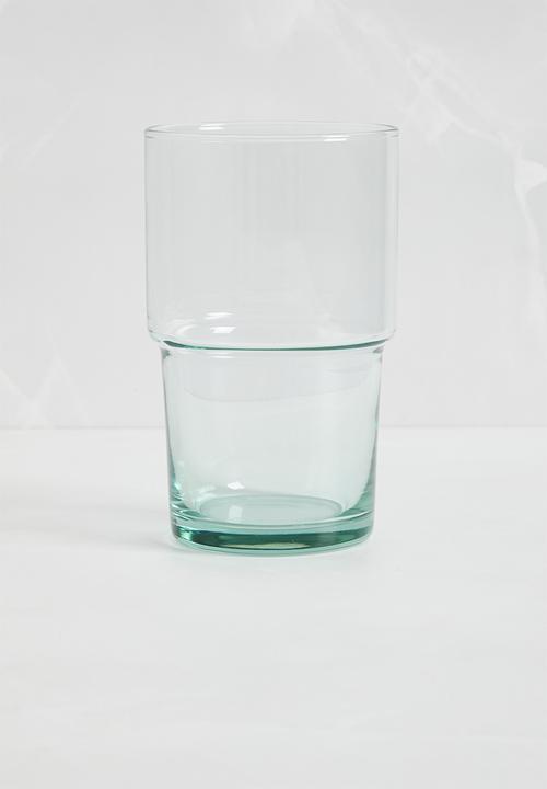 Sixth Floor - Chill hiball recycled glass set of 4 - Clear