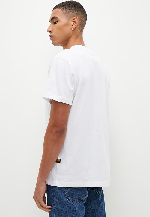 G-STAR - Graphic script loose r t - white