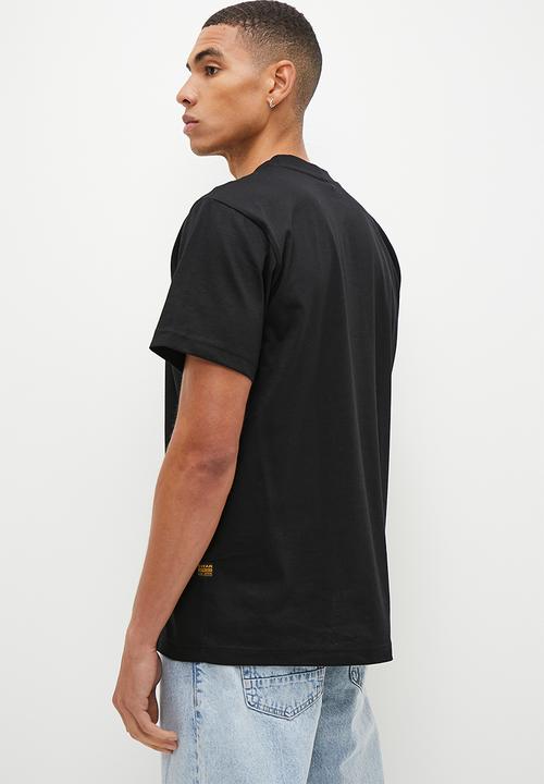 G-STAR - Cursive script loose r t - dark black