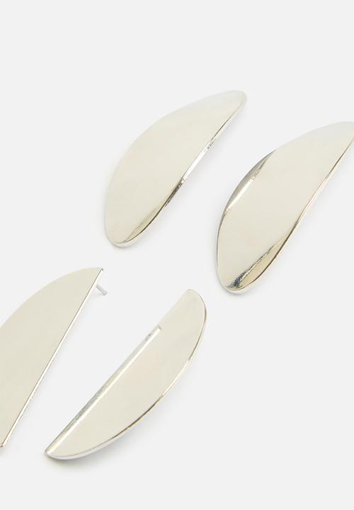 Superbalist - Lena earring pack - silver