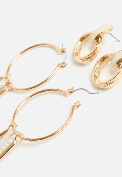 Superbalist - Astrid earring pack - gold