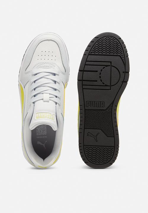 PUMA - Rbd game low jr - silver mist-lime sheen-puma black