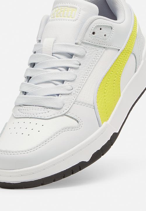 PUMA - Rbd game low jr - silver mist-lime sheen-puma black