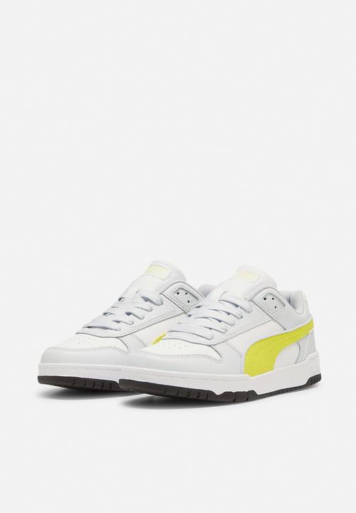 PUMA - Rbd game low jr - silver mist-lime sheen-puma black