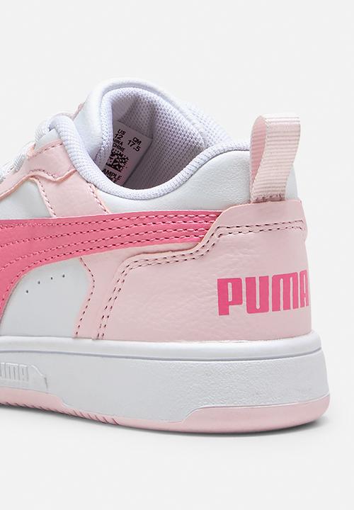 PUMA - Puma rebound v6 lo ac ps - puma white-fast pink-whisp of pink