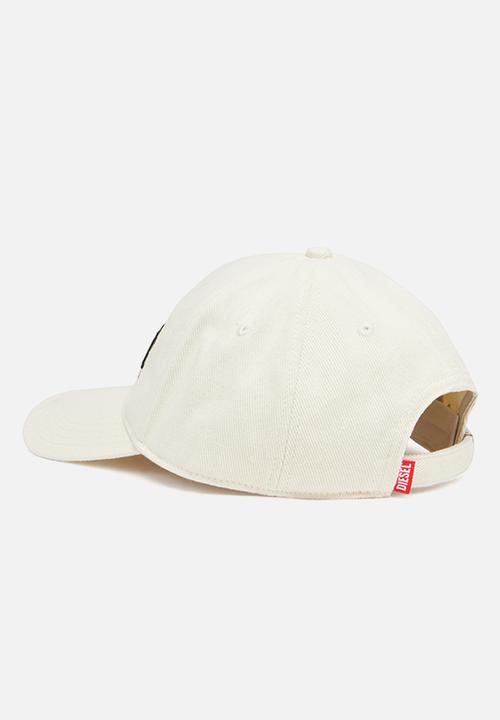 Diesel  - Corry div wash hat - white