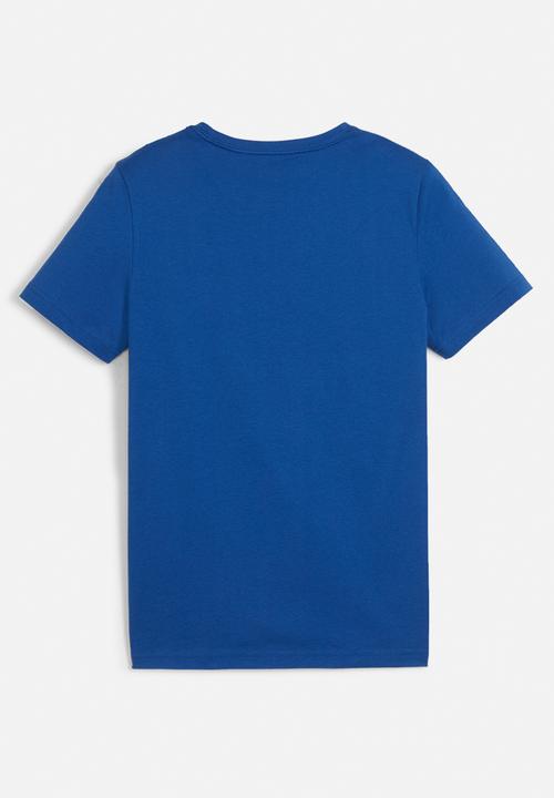 PUMA - Ess+ 2 col logo tee b - cobalt glaze