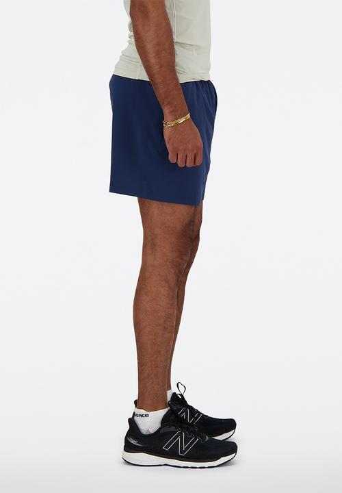 New Balance  - New Balance 5in Short - NB Navy
