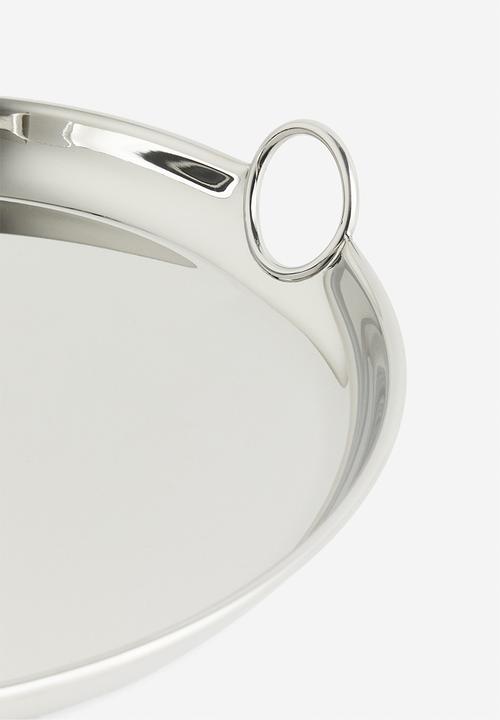H&M - Metal tray - silver