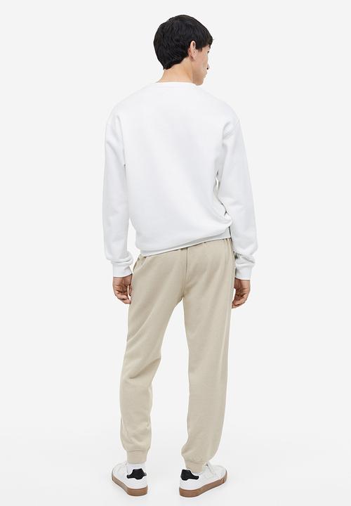 H&M - Regular fit sweatpants - beige