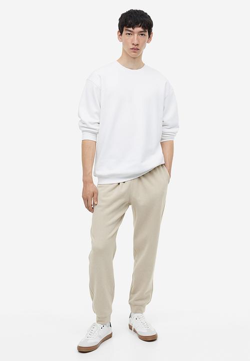 H&M - Regular fit sweatpants - beige