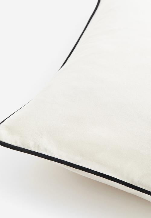 H&M - Velvet cushion cover - beige