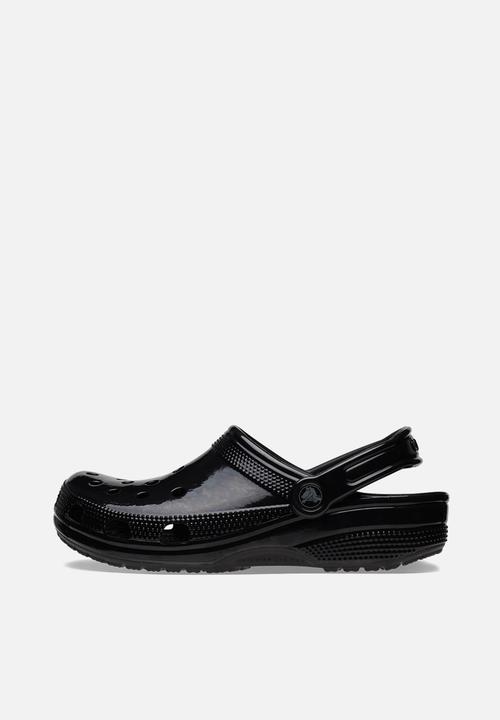 Crocs - Classic high shine clog k - black