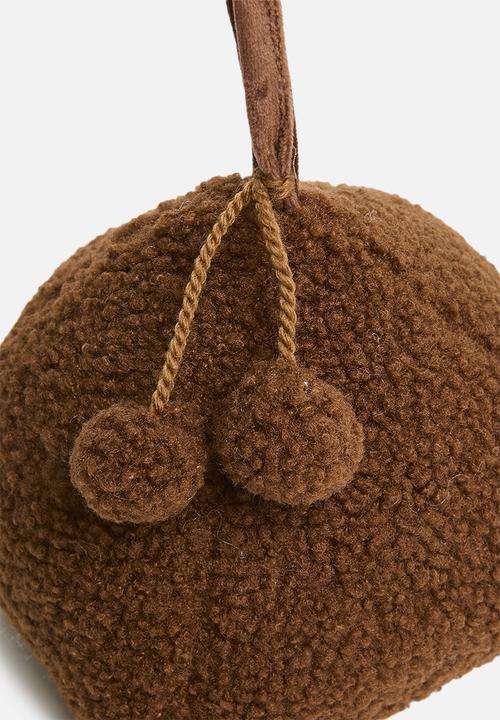 H&S - Teddy doorstopper - brown