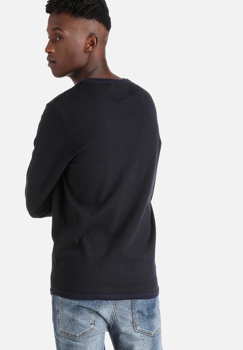 Jack & Jones - Plain Knit Crew