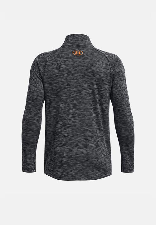Under Armour - Ua Tech Textured 1/2 Zip - Black/Atomic