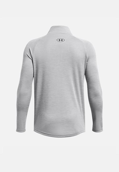 Under Armour - Ua Tech Textured 1/2 Zip - Mod Gray/Black