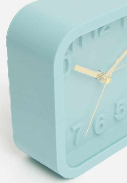 H&S - Pop alarm clock - blue