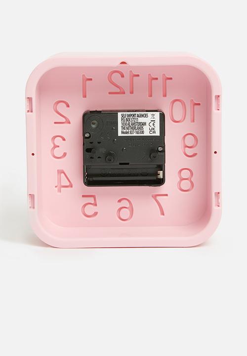 H&S - Pop alarm clock - pink