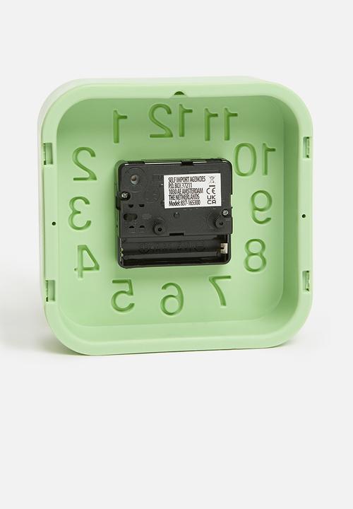 H&S - Pop alarm clock - green