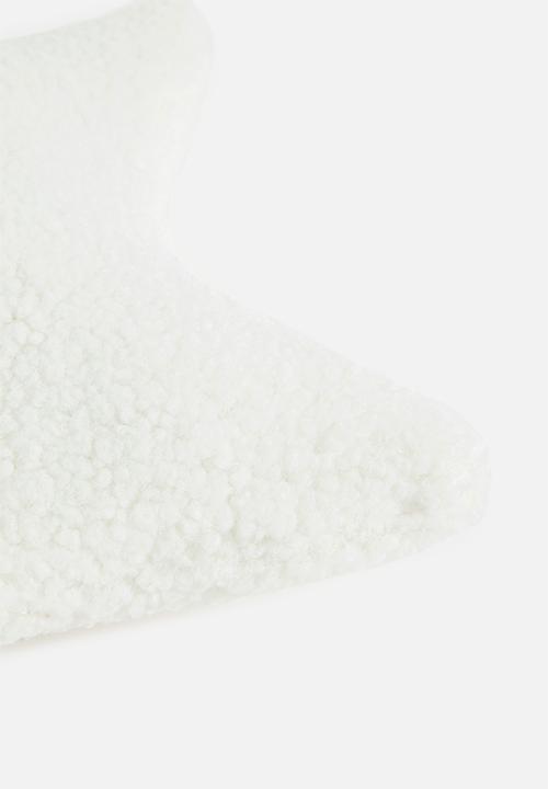 H&S - Star cushion - white