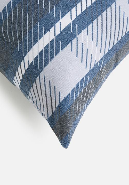 Sixth Floor - Moore cushion cover - petrol