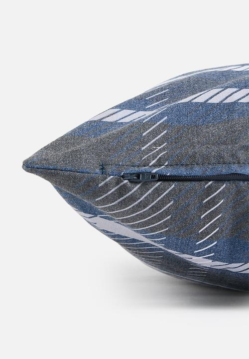 Sixth Floor - Moore cushion cover - petrol