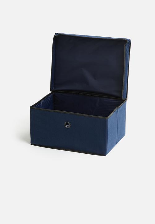 Storage Solutions - Mega storage bin with lid xl - blue