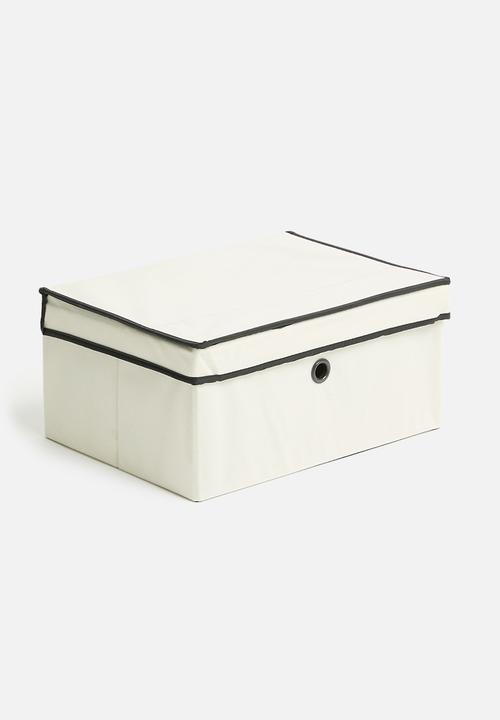 Storage Solutions - Mega storage bin with lid xl - white